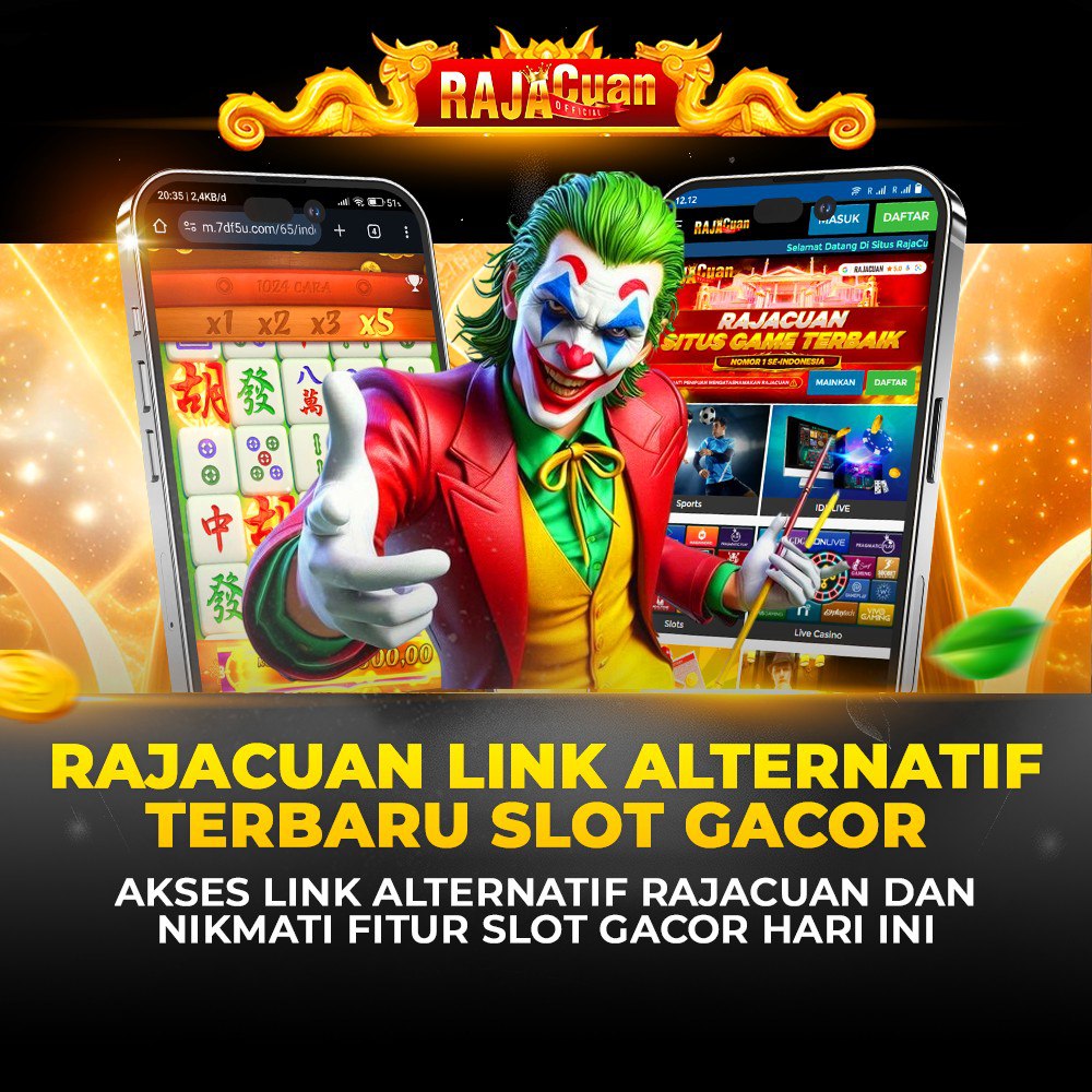 Rajacuan Link Alternatif Web Official Situs Game Judi Slot Online